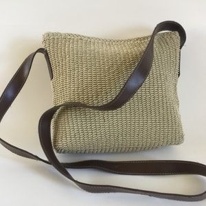 *SOLD* Liz Claiborne Woven Shoulder Bag